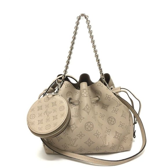 LOUIS VUITTON MonogramMahina Bella Drawstring 2WAY Hand Bag Shoulder Bag - Picture 1 of 16